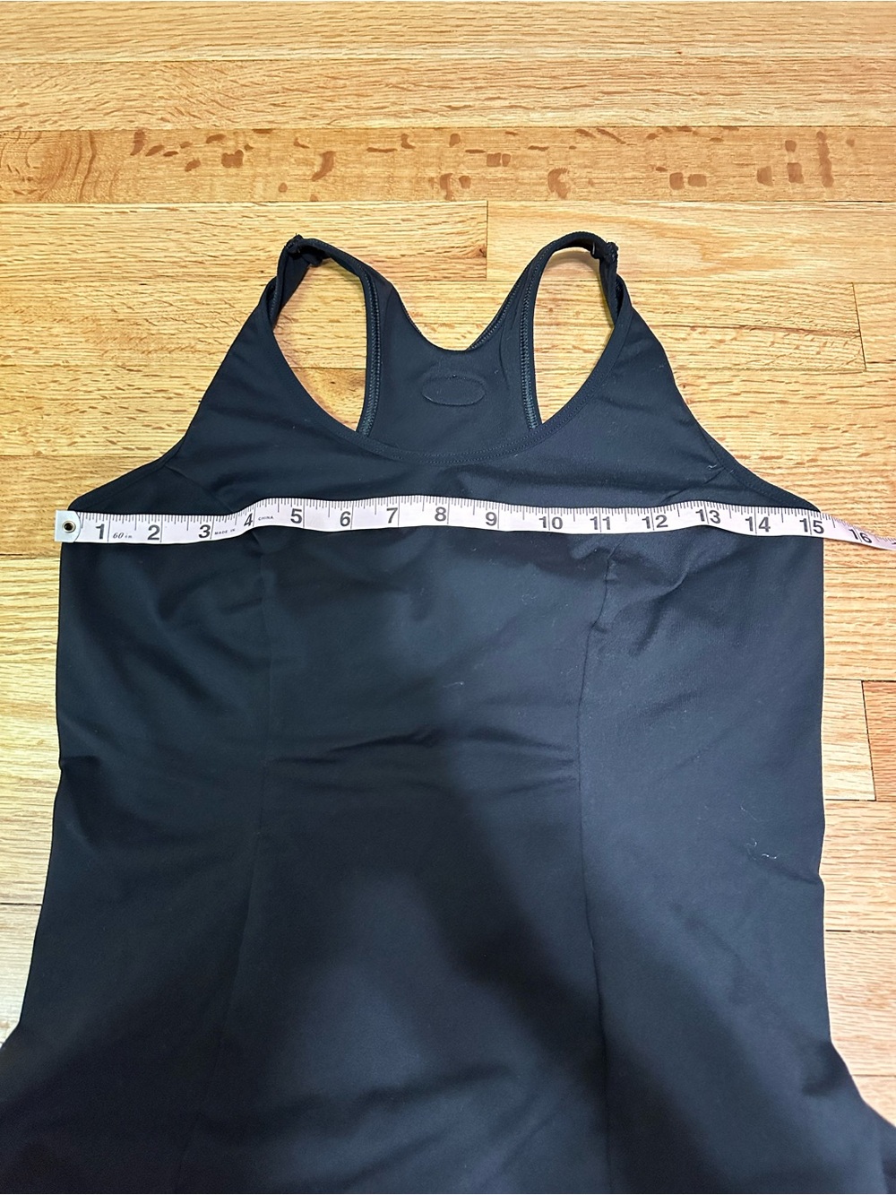 Shock Absorber Black Built In Bra Tank Racerback Medium - Picture 6 of 7